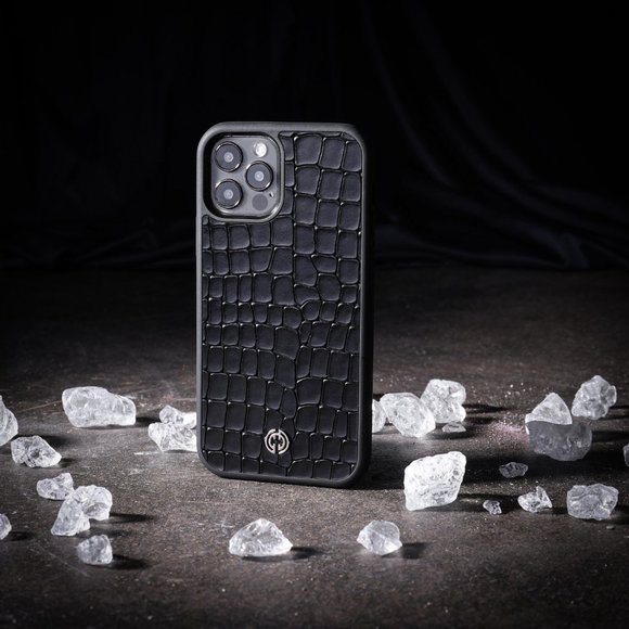 Leather iPhone 13, 13 Pro Max Custom Genuine Italian Leather Phone Case - Picture 12 of 14